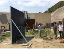 爆門檢測現(xiàn)場