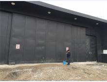 影視**電動隔音門