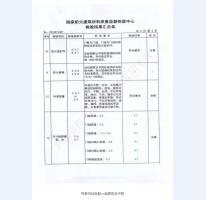 鋼制防火門檢驗報告-1