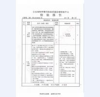 監(jiān)室門檢驗報告-1