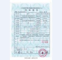 監(jiān)室門檢驗報告-1