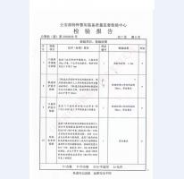 監(jiān)室門檢驗報告-1