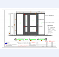 鋼制玻璃單元門_02