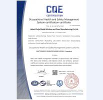 職業健康安全管理體系認證證書2025年-2028年英文版